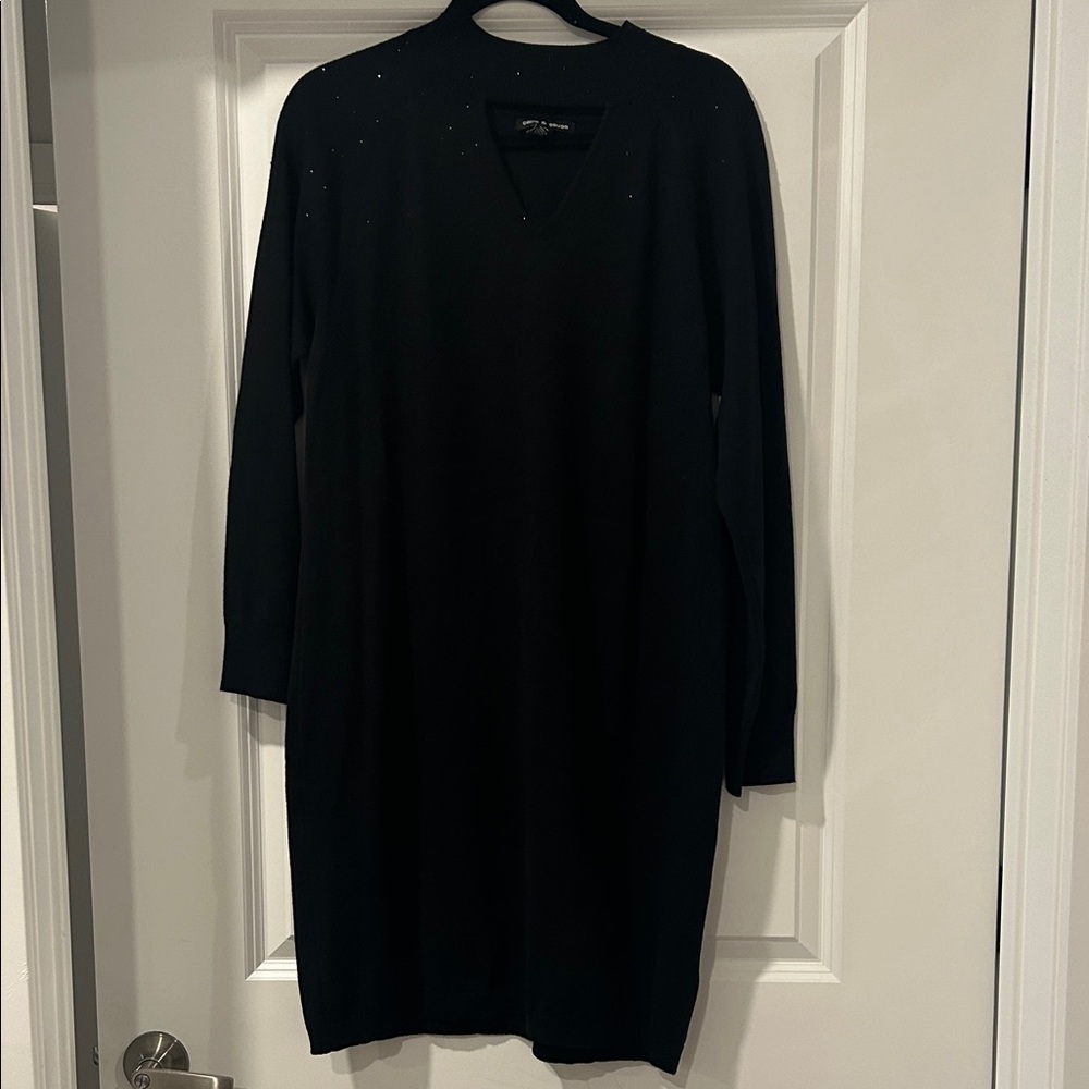 Cable & Gauge Black Long Sleeve Dress